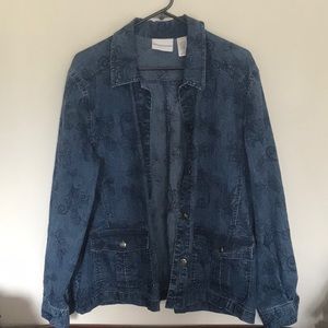 Another nice blue jean jacket by Alfred Dunner!